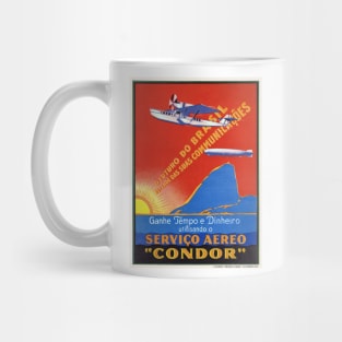 Brazil Vintage Travel Poster 1932 Mug